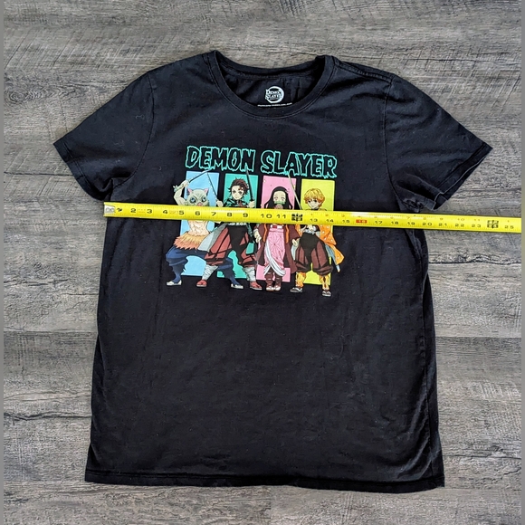 Anime Demon Slayer KIMETSU NO YAIBA GROUP PANEL T-Shirt Women's XL - Picture 5 of 6